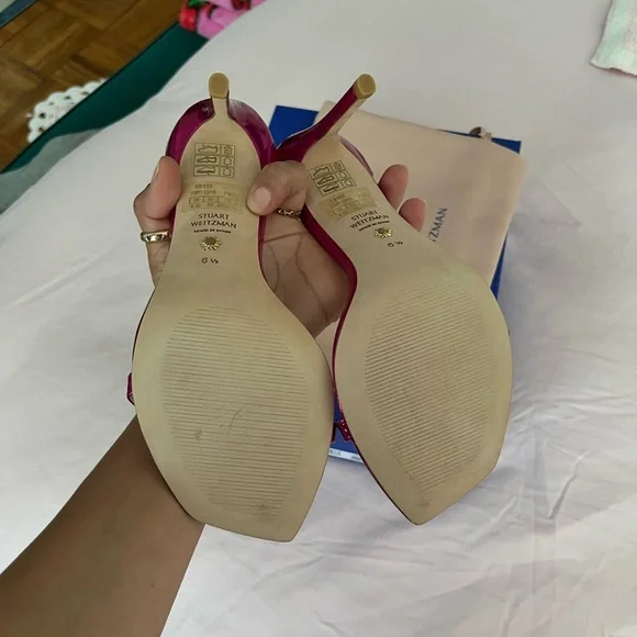 Stuart Weitzman Nudistcurve 100SANDA Heels